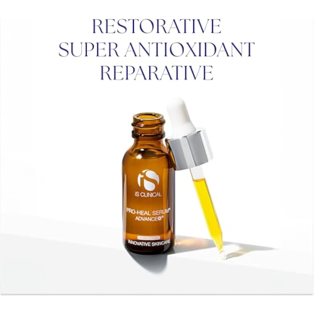 iS Clinical Pro-Heal Serum Advance+ antioxidant-rich serum containing vitamin C, E, and A for redness, rosacea, inflammation, 0.5 Fl Oz