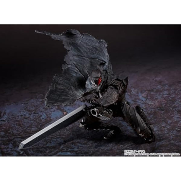 TAMASHII NATIONS S.H. Figuarts Berserk Guts (Berserk Armor) - Passionate - Approx. 6.3 inches (160 mm), ABS, PVC & Fabric, Pre-painted Action Figure