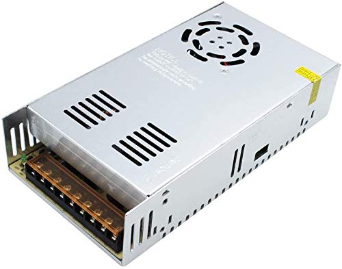 inShareplus 24V 18.75A 450W, DC Universal Regulated Switching Power Supply, 110/220V AC to DC 24 Volt LED Driver, Converter, Transformer for LED Strip Light, CCTV, Computer Project, 3D Printer