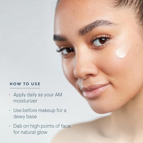 ELEMIS Superfood Glowy Primer – Hydrating & Brightening Primer for Smooth, Radiant Skin, Preps Face for Flawless Makeup Application and Glowing Complexion 60ml