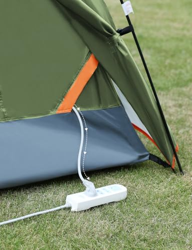 Gysrevi Camping Tent, 3 Man Instant Pop Up Tent Waterproof, Large Double Layer Automatic Dome Tent, Outdoor Backpacking Tents for Camping