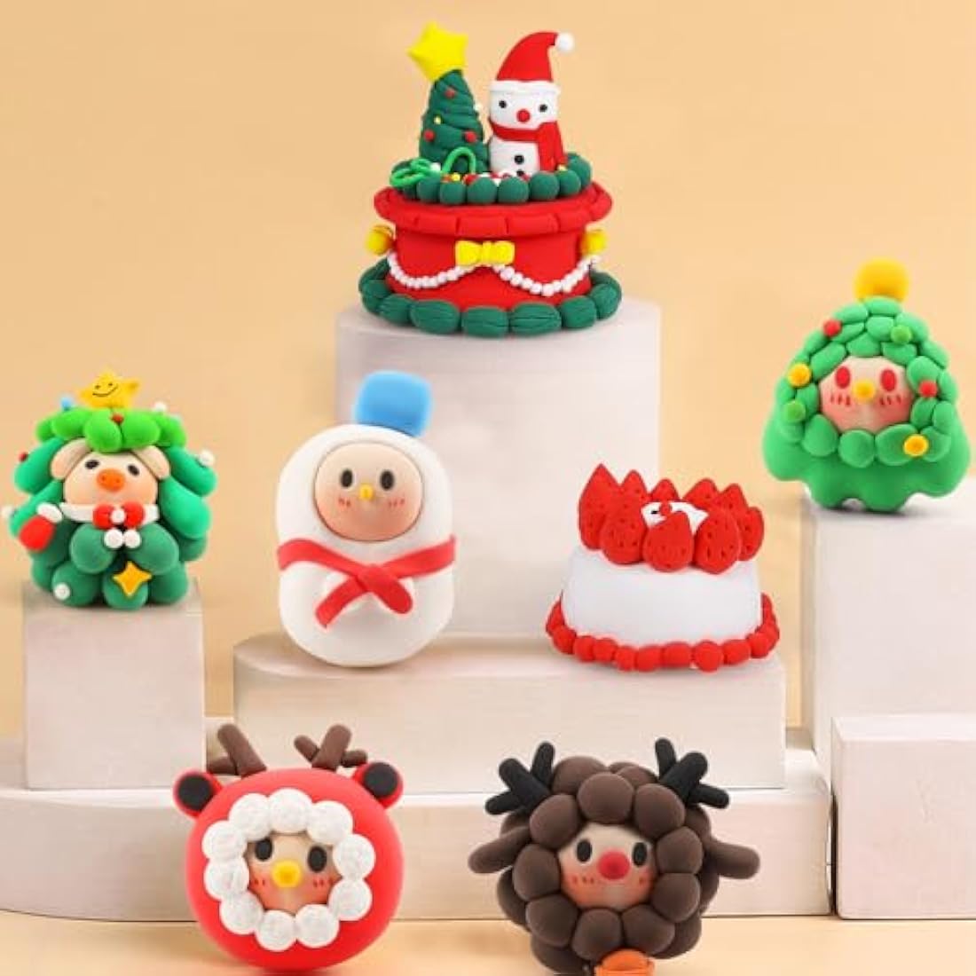 iFergoo Magic Clay 24 Colours Modelling Clay DIY Creative Modelling Dough Modelling Clay Tools