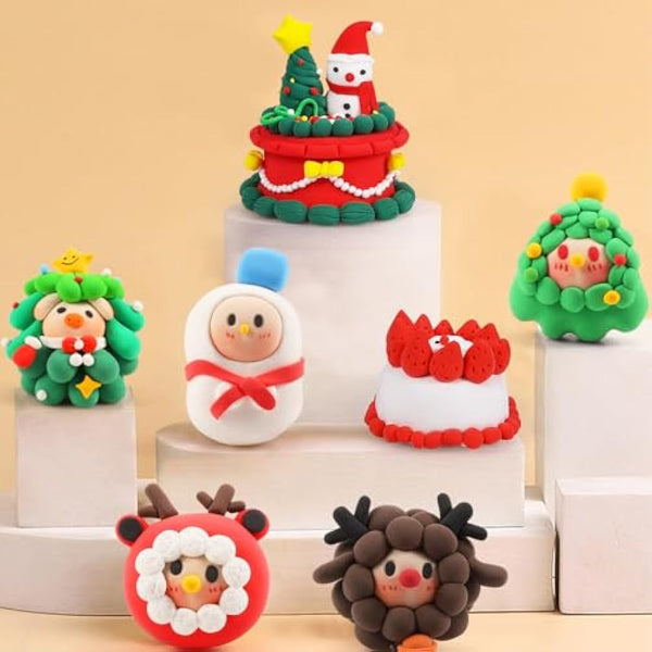 iFergoo Magic Clay 24 Colours Modelling Clay DIY Creative Modelling Dough Modelling Clay Tools