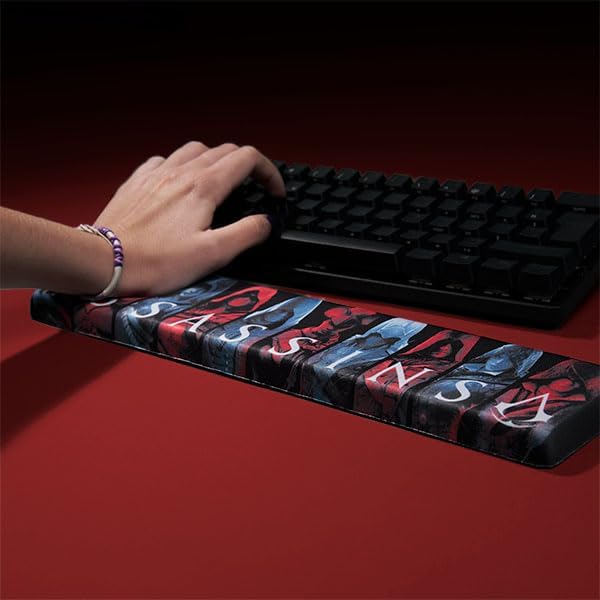 Assassin's Creed Shadow Wrist Rest - Memory Foam, Ergonomic Design - Licensed Assassin's Creed Merchandise