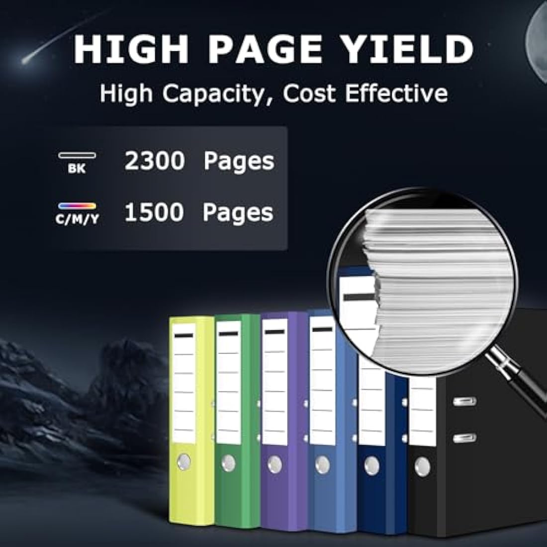 DOUBLE D 950XL 951XL Ink Cartridges Replacement for HP 950 951 950XL 951XL Combo Pack Compatible for HP Officejet Pro 8600 8610 8620 8100 8615 8625 8630 8640 251dw 276dw (10 Pack)