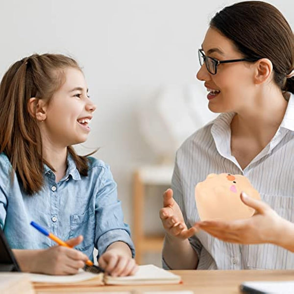 Anboor 11cm Squishies Toy Pig Shy Kawaii Squishy Animals Toy Soft Slow Rising Squeeze Pig Squish Stress Relief for Children Adults Toys