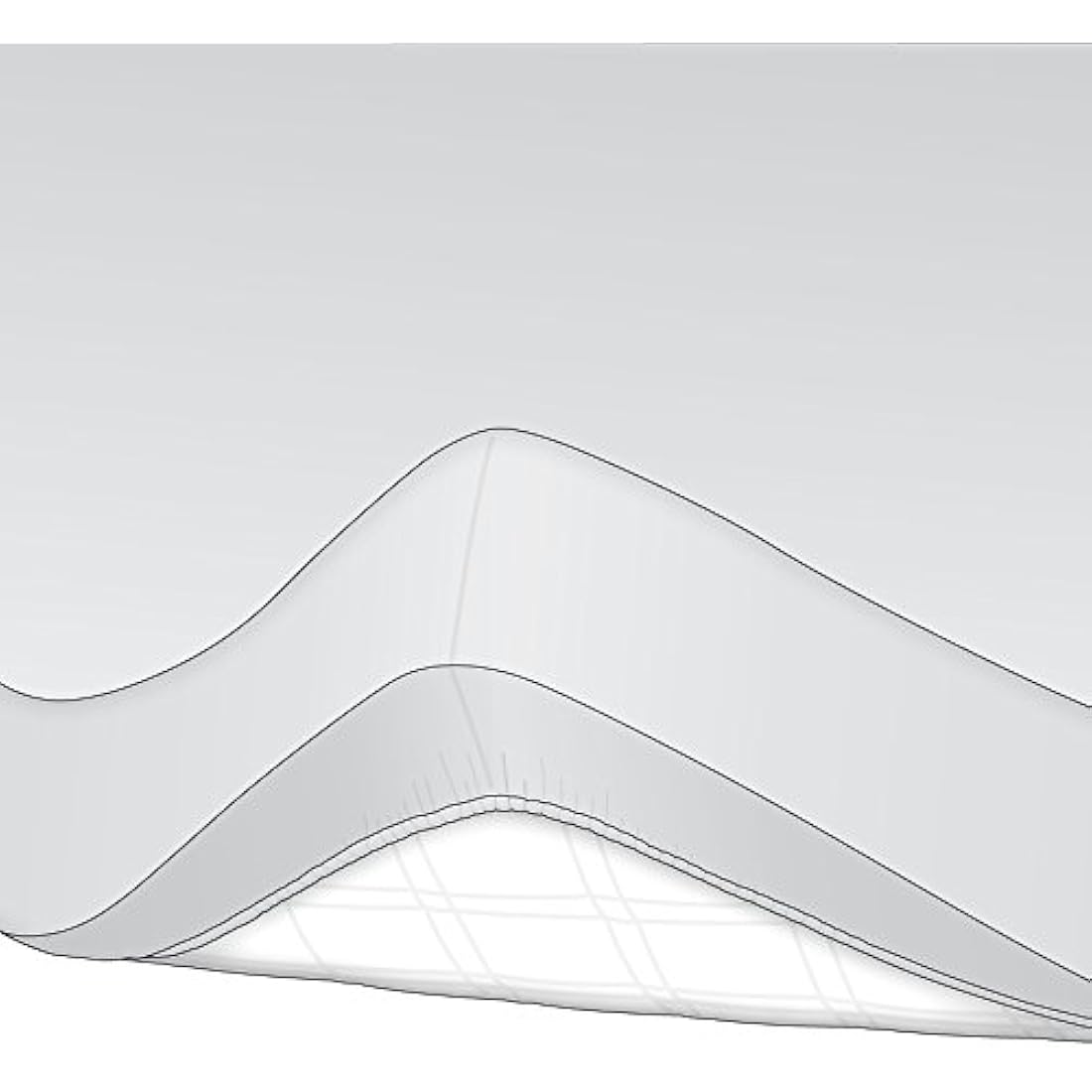 Setex Waterproof Molton Mattress Protector 70 x 140 cm Junior White 14U1070140400002