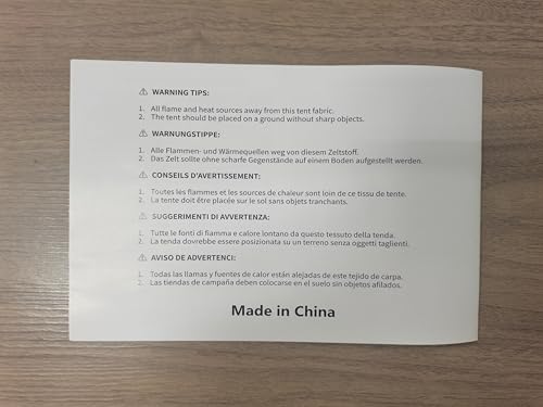 Cflity Camping Tent, 3 Man Pop Up Tent Automatic Instant Three Layer Waterproof 4 Season Large Dome Tent & Shelters with Extended Floor Mat Porch 2 Hall Poles Removable Rainfly