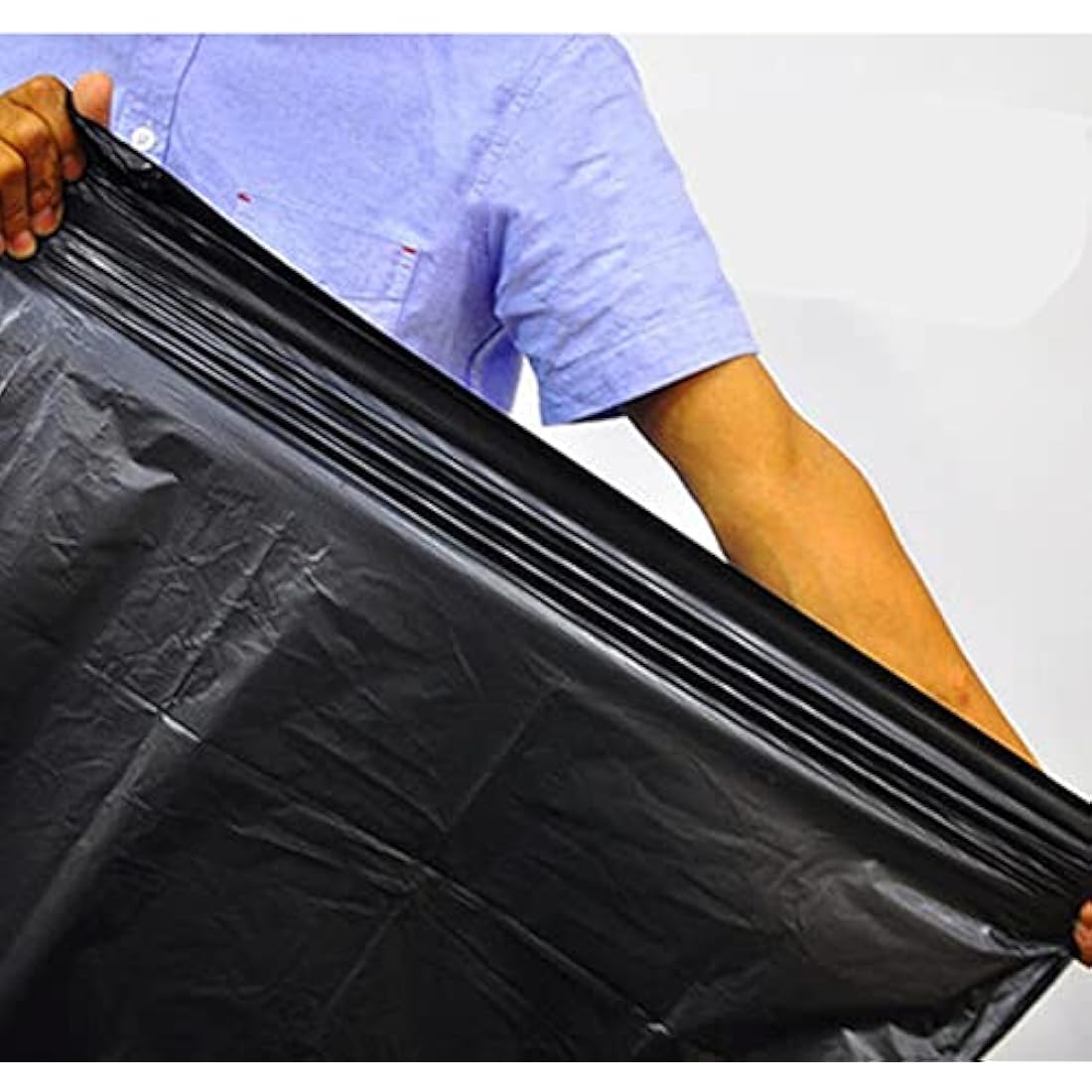Homewise 100 Wheelie Bin Bags Heavy Duty 240L Wheelie Bin Bag Refuse Sacks Pack Of 100 Black Bags For Rubbish Home Offices Eco Friendly Strong Wheelie Bin Liners Made from Recycled Material