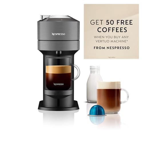 Nespresso ENV120.GY Vertuo Next Coffee Machine by Magimix, Dark Grey