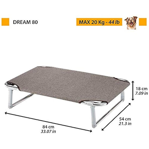 Ferplast Dream 80 Dog Bed, 84 x 54 x 7 cm