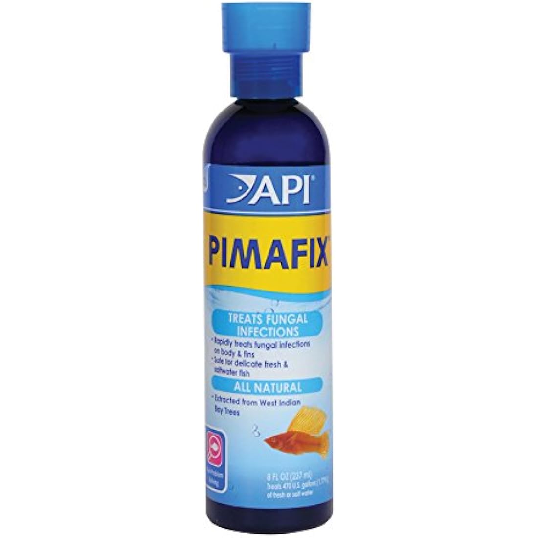 API PIMAFIX Antifungal Freshwater and Saltwater Fish Remedy 237 ml Bottle