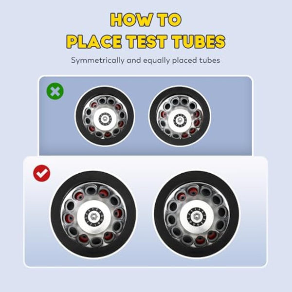 CGOLDENWALL 80-2 Centrifuge 4000rpm Centrifugal Machine with 12x20ml Tubes- 2325xg Centrifugal Force- 0-120min Timer for Separation of Samples&Qualitative Analysis in Hospital/Biological/Chemical Labs