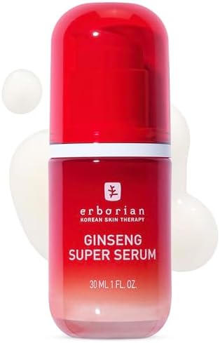 Erborian - Ginseng, Yuza, Red Pepper, Bamboo Super Serum - Facial Care, Hyaluronic Acid, Energizes, Radiance, Replumps, Vitamin C - Long Lasting Intense Hydration - 30 ml