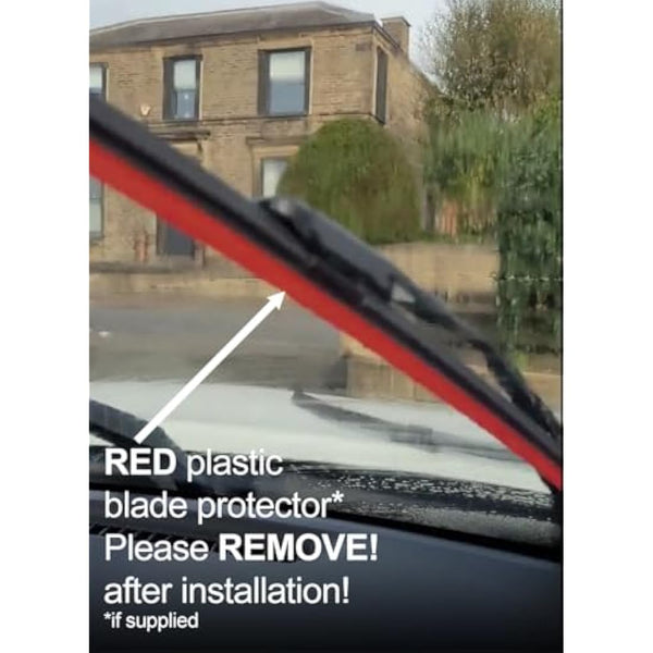 HQ Automotive Wiper Blades for Ford Focus Mk3 Turnier Estate (2011-2018) Front Rear Kit, Adr82-824|Hq12E