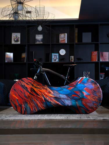 Velo Sock Bicycle Indoor Cover for Storage and Transportation, Stretchy Dirt Proof Fabric, Bike Travel Protection Cover ? Rio