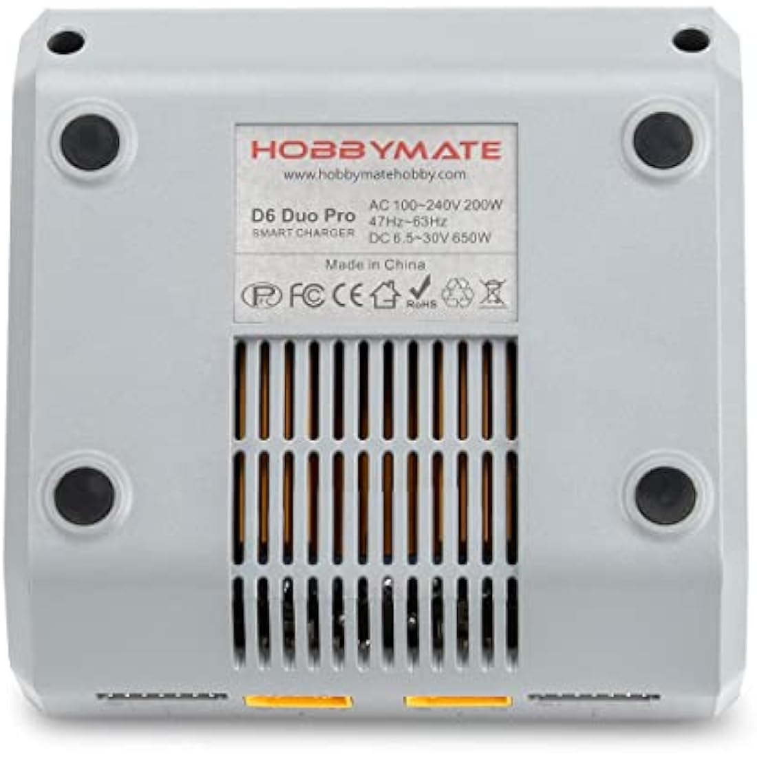 HOBBYMATE D6 Duo Pro RC Hobby Lipo Battery Charger Support AC/DC Input