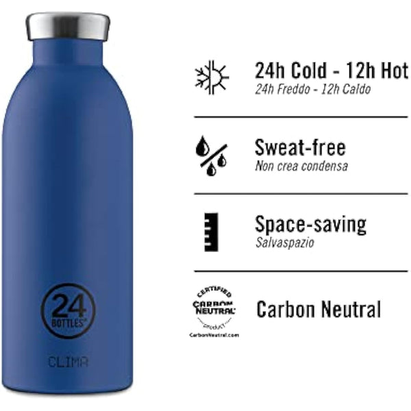 24BOTTLES - Clima Bottle 0,85 L - Steel (24B430)