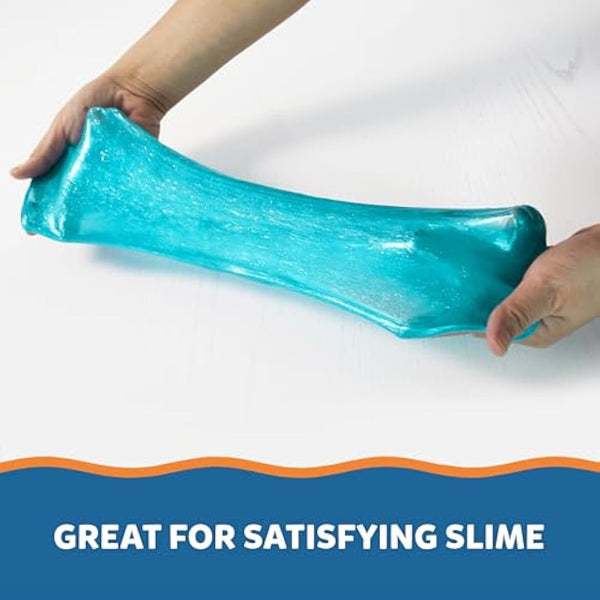 Elmer’s Metallic Slime Kit | Slime Supplies Include Metallic PVA Glue & Magical Liquid Slime Activator | Washable & Kid Friendly | 4 Count