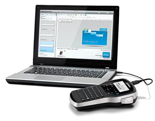 DYMO LabelManager 420P Label Maker | High Performance Rechargeable Portable Label Printer | Computer Connection | Print Barcodes, Logos & Graphics