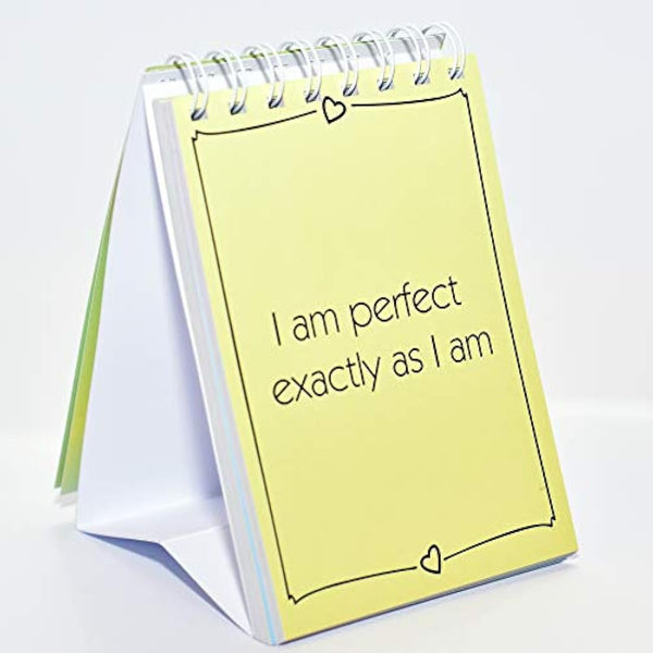52 Positive Affirmation Desktop Cards – Mindful Daily Reminders for Mindfulness, Stress Relief, Manifestation & Self-Care (Pastel)
