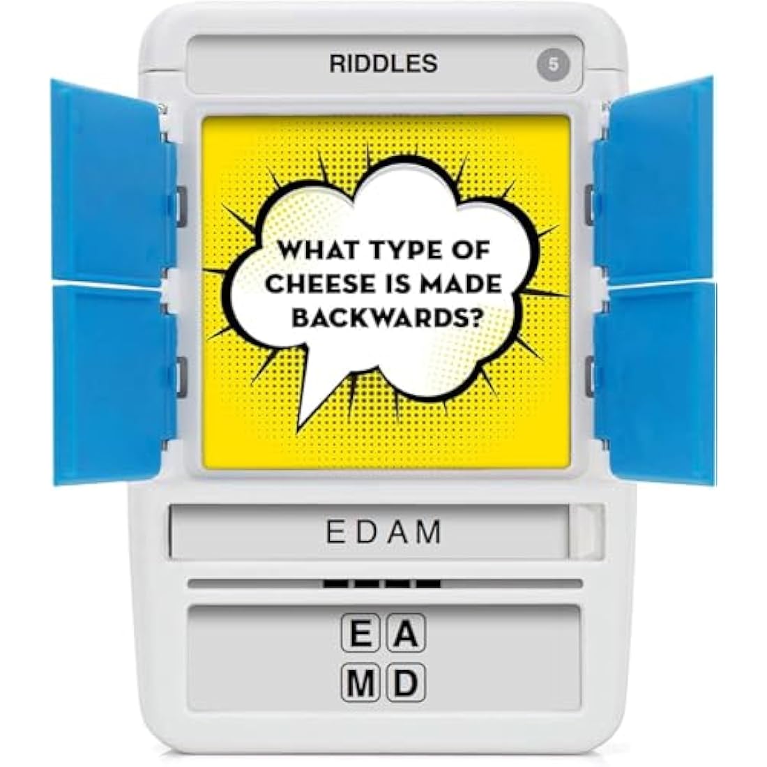 100 PICS Riddles - Guess 100 Riddles | Flash Cards with Slide Reveal Case | Travel Game, Gift, Stocking Filler | Fun for Kids and Adults - Play Together | Ages 6+