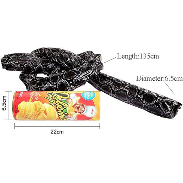 Potato Chip Snake Can Snake Joke Toys Funny Spring Snake Can Jumping Snake for Prank Props as April Fool's Day Gift or Party Decoration