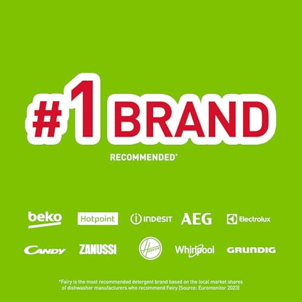 Fairy All-In-1 Original Dishwasher Tablets Bulk 70 Tablets, Effective Even On Dried-On Grease