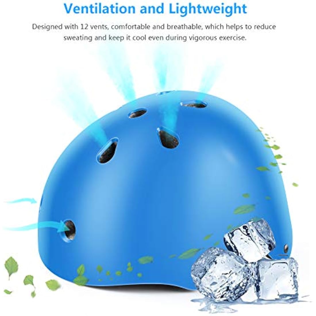 Jim's Store Kids Bike Helmet for 3-10 years old Helmet and Knee Pads Set Adjustable Elbow &Wrist Pads Protective Gear Set for Skateboard Scooter Cycling Roller Skating Boys Girls