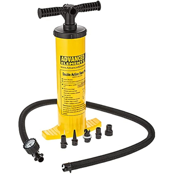 ADVANCED ELEMENTS Double Action Pump w/Pressure Gauge