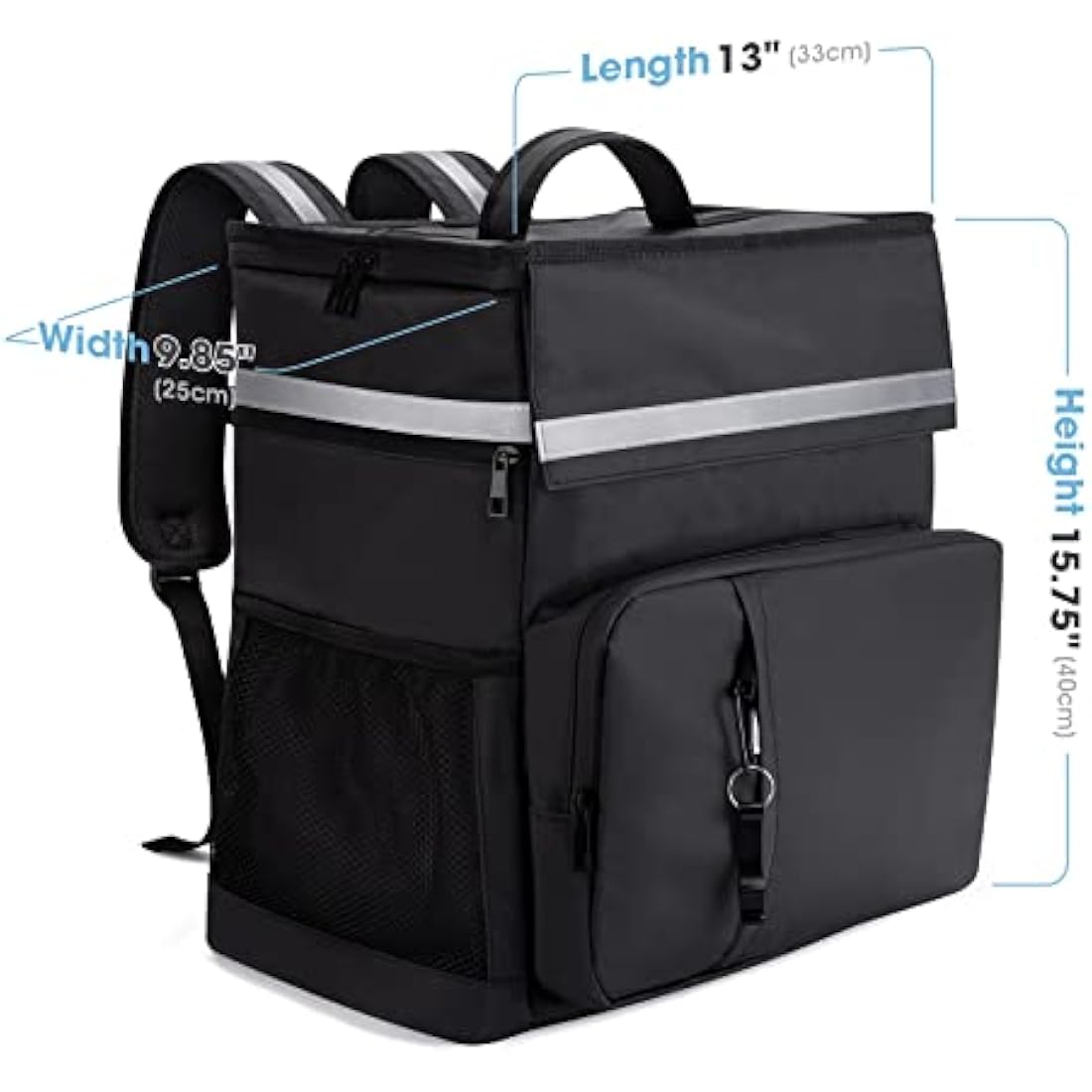 MATEPROX Large Cooler Bag Rucksack, 40L Leakproof Insulated Picnic Backpack Keeps 54 Cans with Bottle Opener, Waterproof Lunch Cooler Bag Backpack for Camping Beach Hiking Outdoor Activities