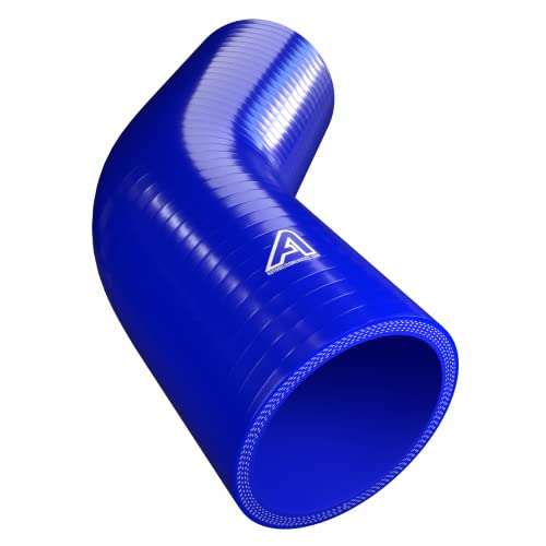 57mm Internal Diameter Black 90 Degree Silicone Elbow Hose