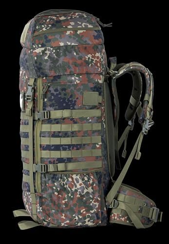 BACKFERRY 75L Tactical Backpack with Internal Frame, MOLLE, and Hydration System for Camping,Hunting,Backpacking,Hiking and Wild Adventure