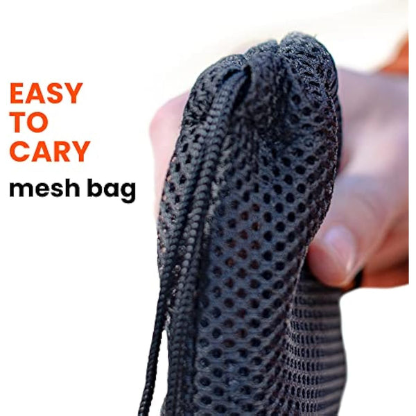 FIRSTPAW 10m (32ft) Training lead for small, medium and large size dogs - Recall training lead adjustable from 5 to 10 meters, Durable Long line dog lead with a padded handle for a comfortable grip