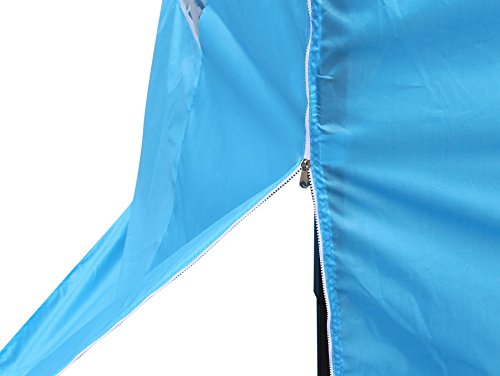 All Seasons Gazebos 3M x 6M Waterproof Gazebo Party Tent with Rustproof Frame and Wheeled Carry Bag (Metallic Grey)