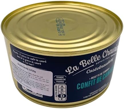 French duck confit La Belle Chaurienne-confit de canard - 1250 gr - 5 serves