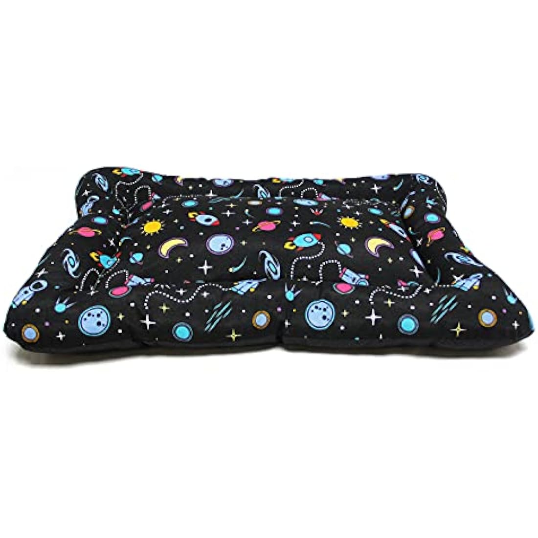 BPS BPS-14095UN Dog Cat Bed Pet Non Slip Mat S/M/L Portable Mattress Sofa Cushion Soft (M: 87 x 67 cm, Universe)