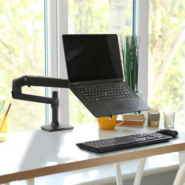 Ergotron – Notebook Tray – for Laptop, Notebook and Tablet Screens up to 17.3 inches – Add-on for VESA Monitor Arms (50-193-200)