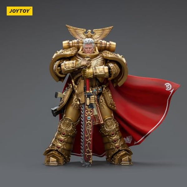 JOYTOY JT8865 Warhammer 40K The Imperial Fists, Imperial Fists Rogal Dorn, Primarch of the Vllth Legion 1/18 Action Figures Soldier model