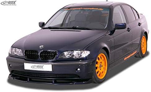 RDX Racedesign Front bumper splitter spoiler Vario-X compatible with BMW 3-Series E46 Sedan/Touring FL 2001- (PU)