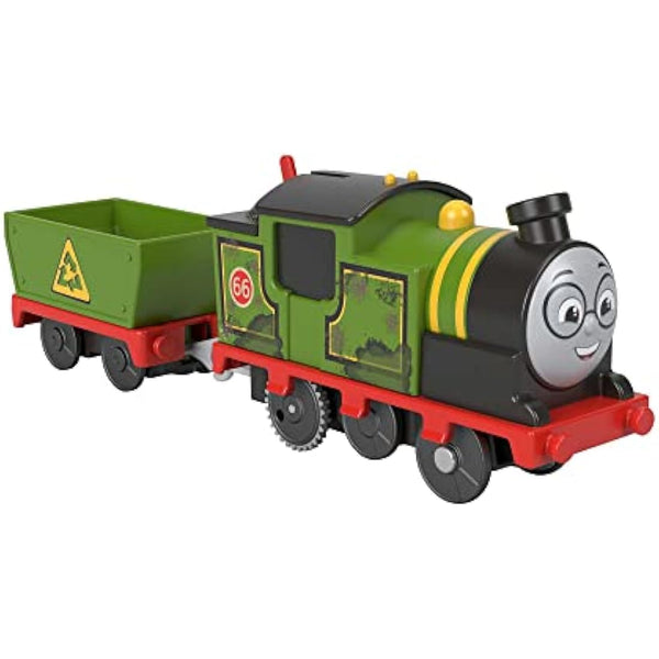 Fisher-Price Thomas and Friends Whiff Toy Train, Battery-Powered Motorized Train Engine and Cargo Car for Preschool Pretend Play, HMC23, ‎multicolour