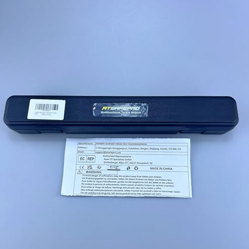 ATsafepro Torque Wrench 3/4 Inch, 100-600 Nm Torque Wrenchs, ±3% Error Accuracy with 48 Teeth Dual-Direction Adjustable for Repair of Car, Truck, Tractor