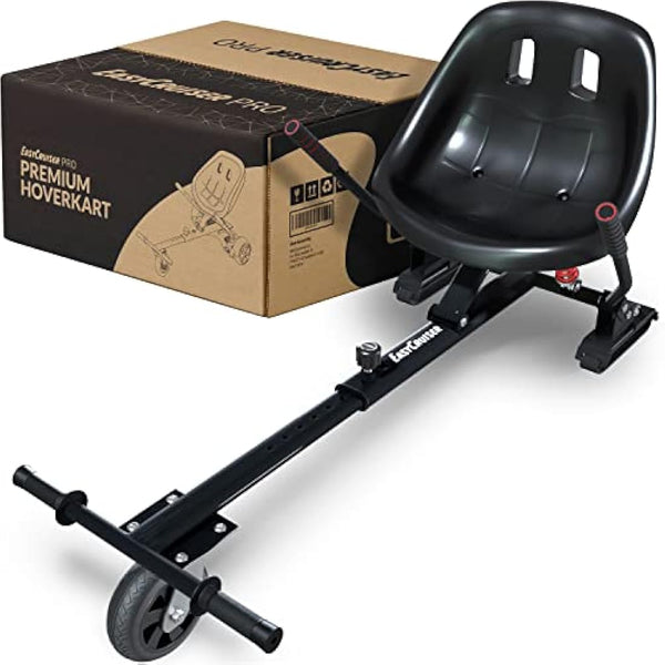 EasyCruiser PRO - Premium Hoverboard Seat - Hoverboard with Seat Suitable for 98% of all Hoverboards 6.5-10 Inch - German Quality Brand - Hoverkarts - Hovercart