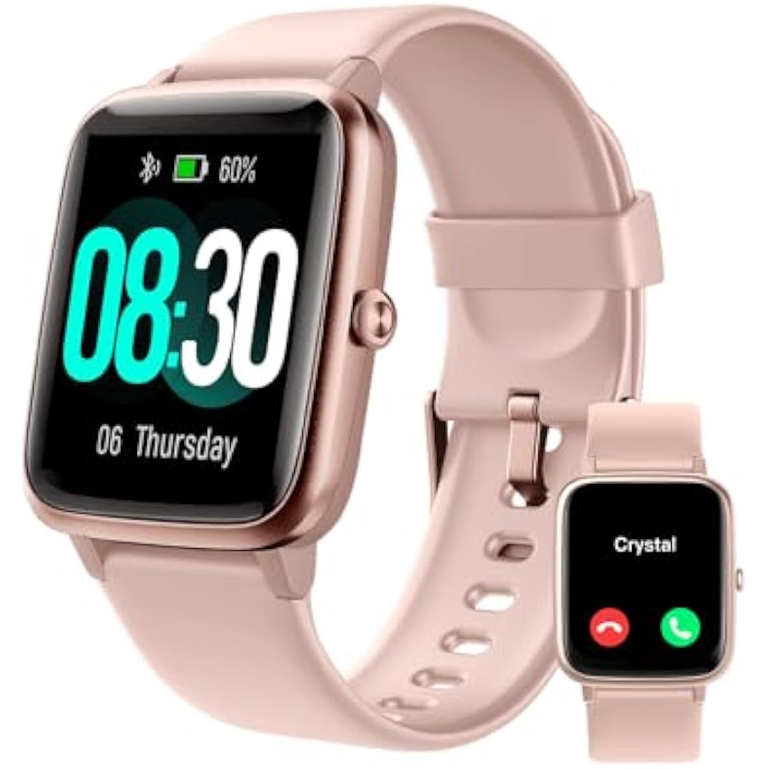 GRV Smart Watch Answer Dial Call,Smart Watches for Women Men with Heart Rate Monitor,Step Counter,Sleep Tracker,Sports Fitness Tracker Watch Call SMS Notification Smartwatch for Android iOS Phone