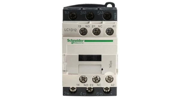 Schneider Electric, TeSys D contactor - 3P(3 NO) - AC-3 - <= 440 V 38 A - 230 V AC 50/60 Hz coil, LC1D38P7