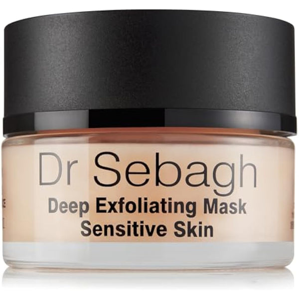 Dr Sebagh Deep Exfoliating Mask (50 ml) | Formulated For More Sensitive Skin | Enhanced with Azelaic Acid & Lactic Acid | Hydrate, Exfoliate & Rejuvenate | Minimises Appearance of Facial Lines