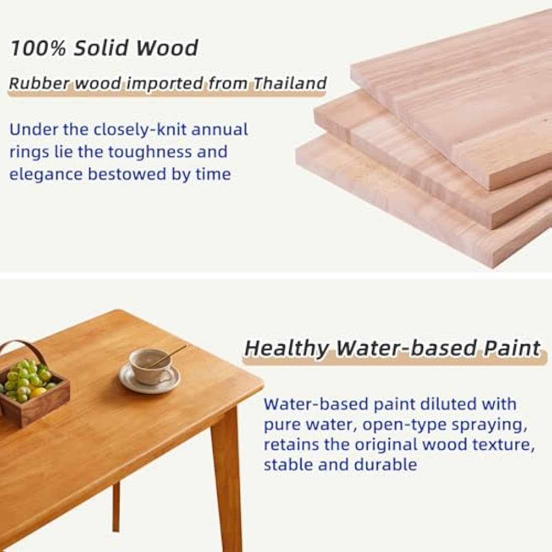 Aibiju Wood Writing Desk with Drawer and Hanging Rod, Small Computer Desk Table, 39x20x30inch Work Desk, Study Desk, Small Wooden Dining Table Cherry Wood Color YD-WD01N