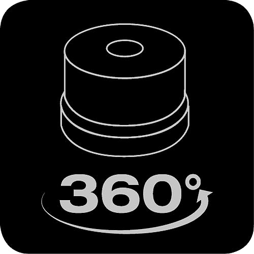 OSRAM LEDSL102 Ledguardian Road Flare Sign V16 Emergency Light for Cars, Breakdown Light, Car Emergency Beacon, Round Safety Warning Light for Vehicles and Motorcycles