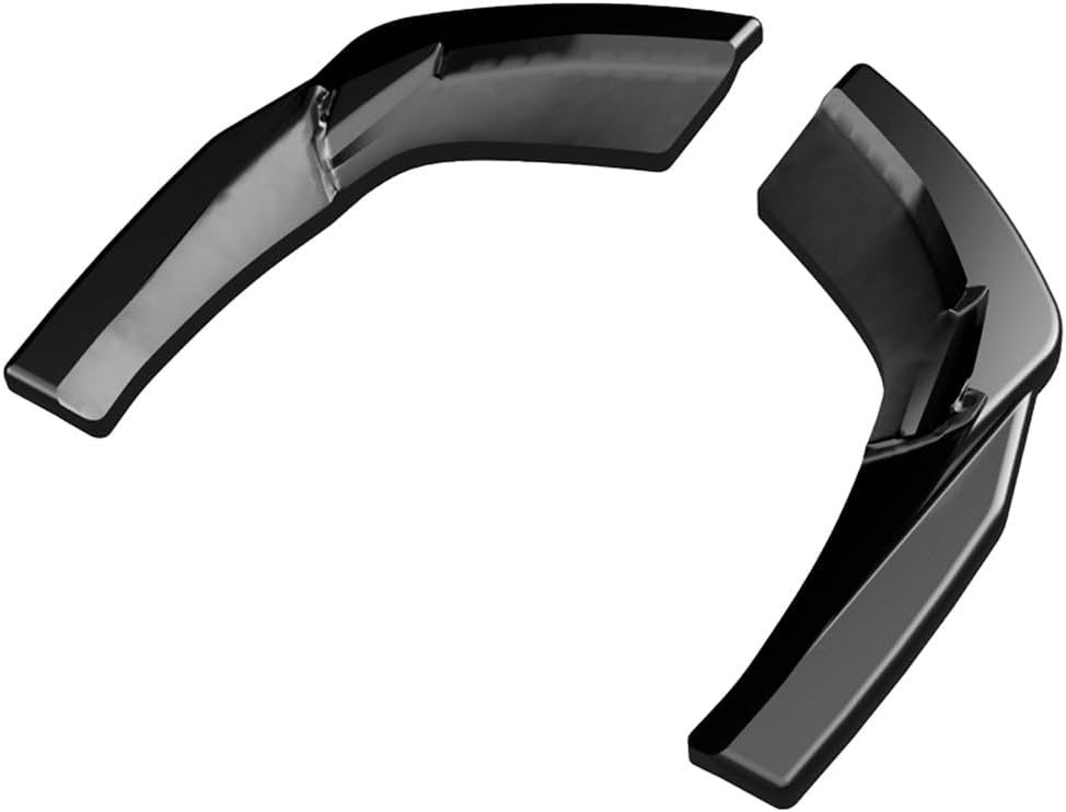 Oneway Rear Side Diffusors compatible with Audi S3 Sportback 8V Facelift 2016-2020 - Gloss black