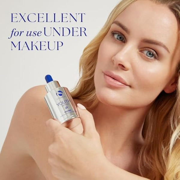 iS CLINICAL Youth Serum, Anti-Aging Serum, Collagen serum for face; Hydrating & Brightening Serum for fine lines and wrinkles